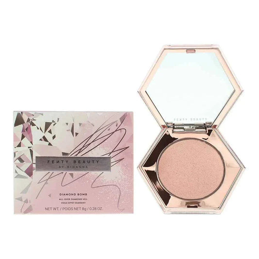 fenty beauty Diamond Bomb All-Over Diamond Veil rose rave