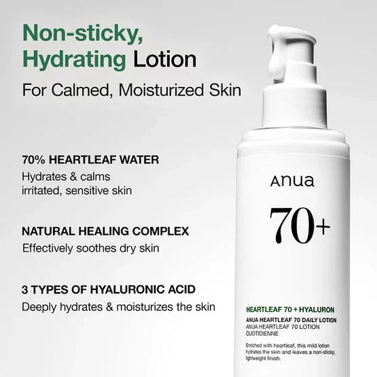 Anua Heartleaf 70 Daily Relief Lotion – 200ml
