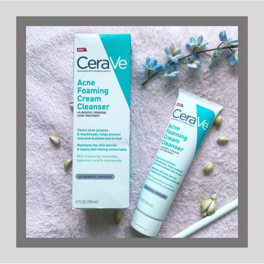 CERA VE Acne Foaming Cream Cleanser