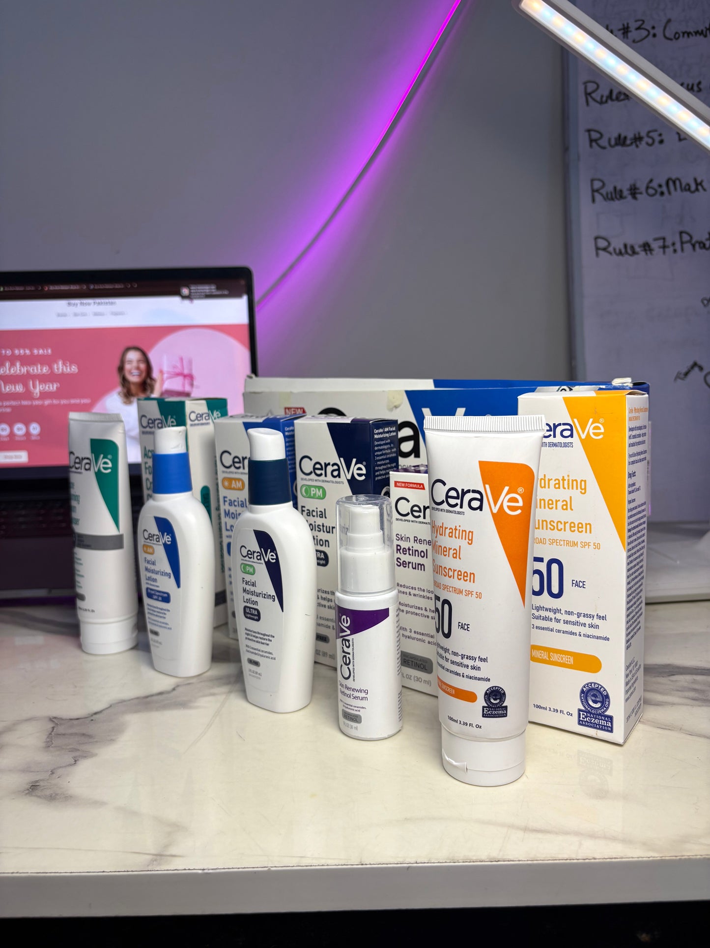 Cerave Mineral Facial Kit