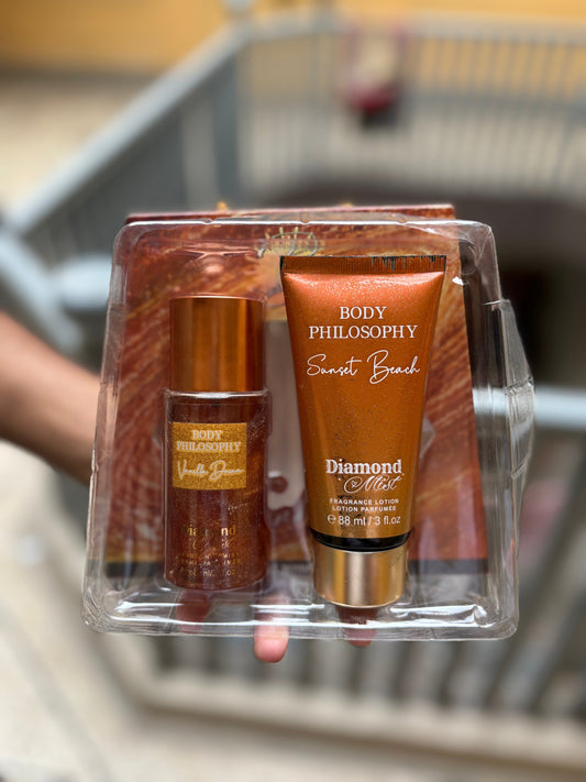 Body Philosophy Fragnance Lotion & Mist Set (Vanilla Dream)