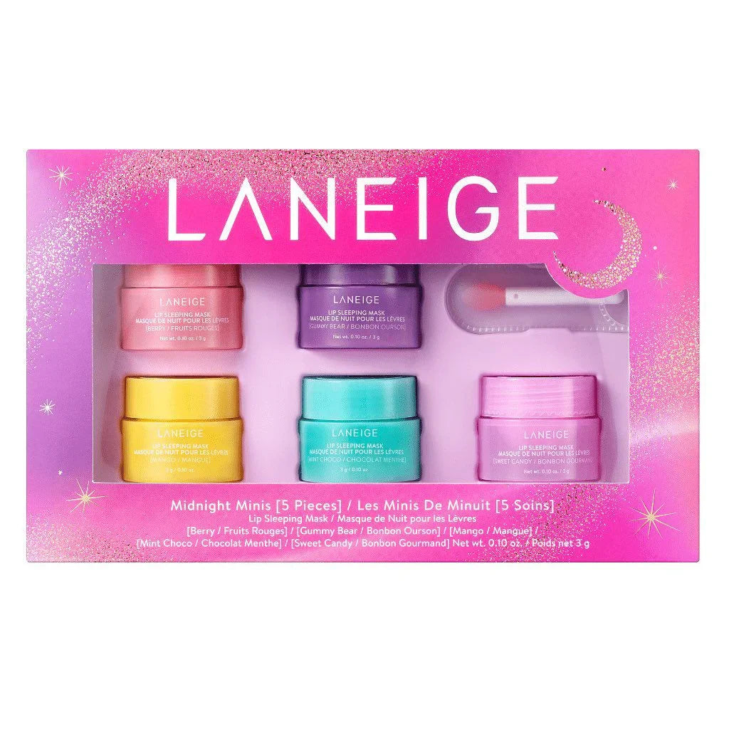 LANEIGE MIDNIGHT MINIS SET OF 5
