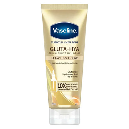 Vaseline Gluta-Hya Serum Burst UV Lotion - Flawless Bright  -200ml