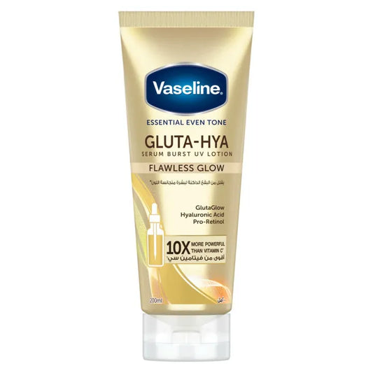 Vaseline Gluta-Hya Serum Burst UV Lotion - Flawless Bright  -200ml