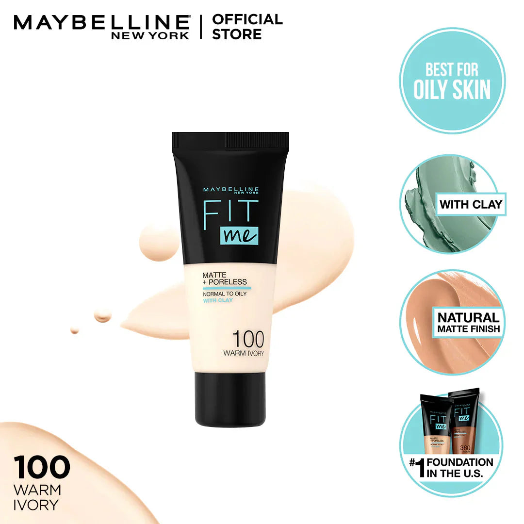 Maybelline Fit Me Matte + Poreless Foundation 40ML