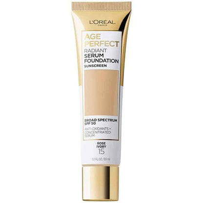 L'Oreal Paris Age Perfect Radiant Serum Foundation with SPF 50