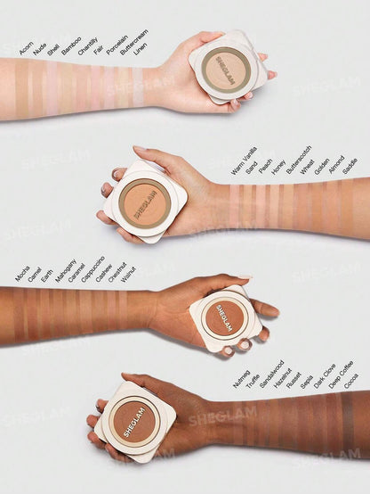 Sheglam Skin Focus High Coverage Powder Foundation LINEN