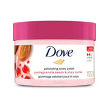 Dove Pomegranate Seeds & Shea Butter Exfoliating Body Polish Moisturizing Cream