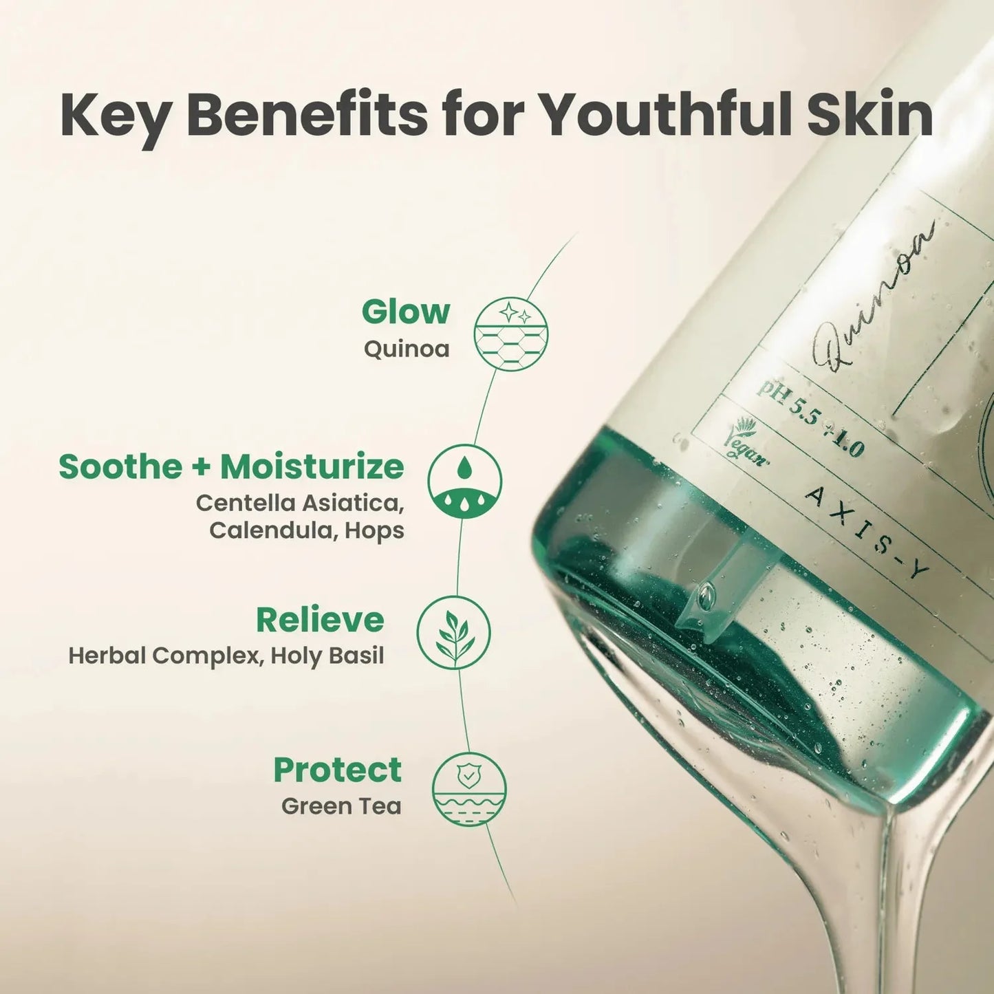 AXIS-Y Quinoa One step Balanced Gel Cleanser