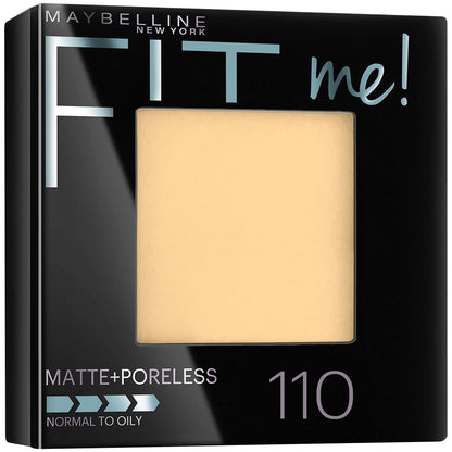 Maybelline Fit Me Matte + Poreless Powder – 110 Porcelain