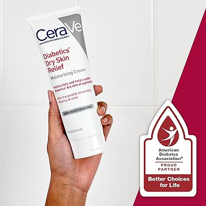 CeraVe Diabetics’ Dry Skin Relief Moisturizing Cream