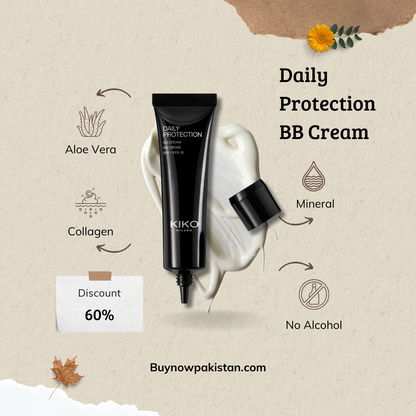 Kiko Milano | Daily Protection BB Cream SPF 30 – Hydrating & Lightweight Coverage