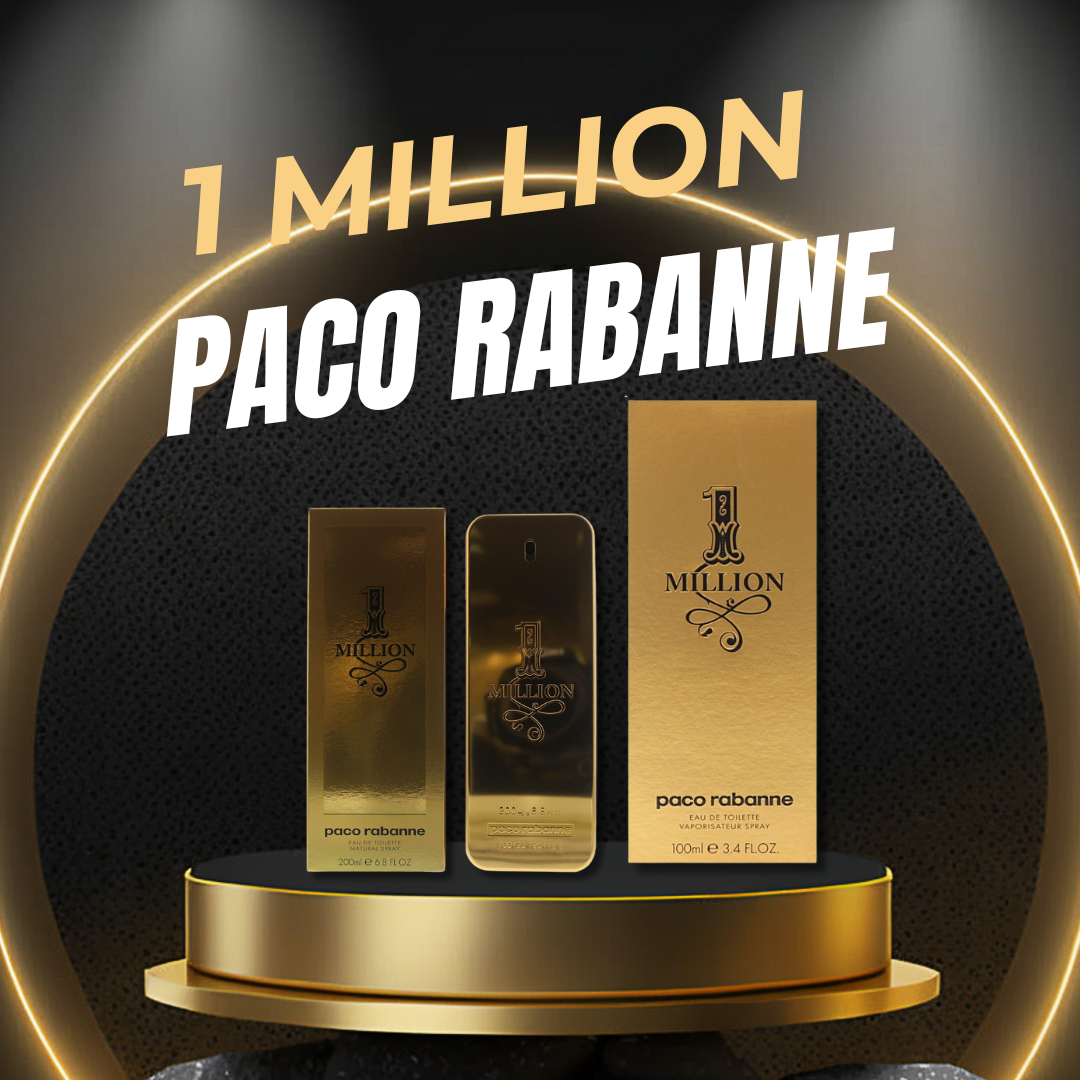 Paco Rabanne | 1 Million Eau de Toilette for Men – Bold, Sophisticated & Long-lasting Cologne