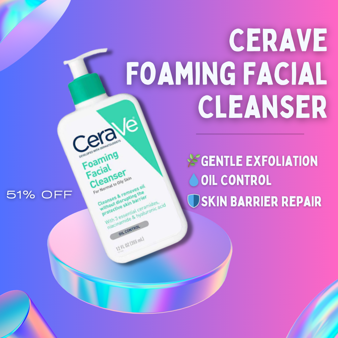 CeraVe Foaming Facial Cleanser