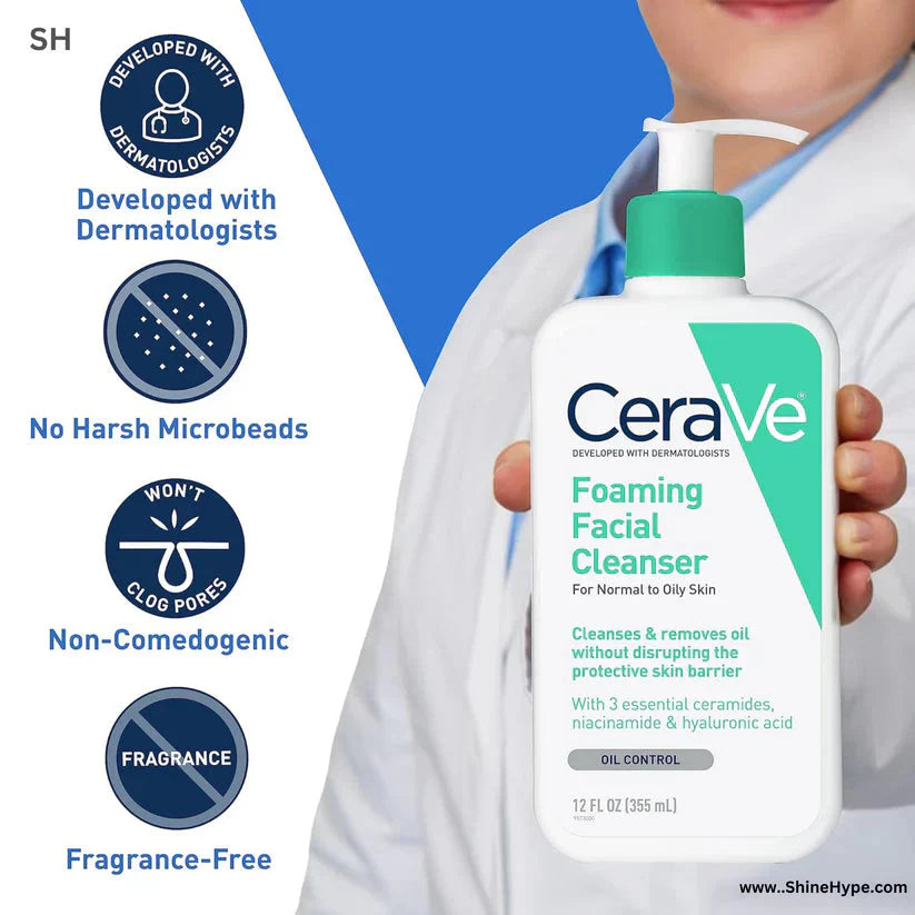 CeraVe Foaming Facial Cleanser