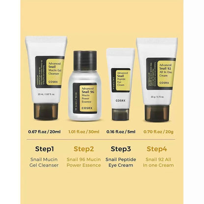 COSRX – All About Snail Trial Kit 4 pcs