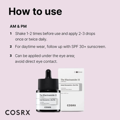 COSRX Niacinamide 15 Serum