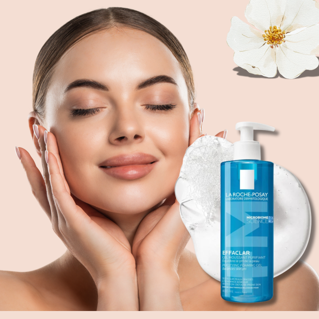 La Roche-Posay Effaclar AR Purifying Foaming Gel – 400ml for Oily & Sensitive Skin