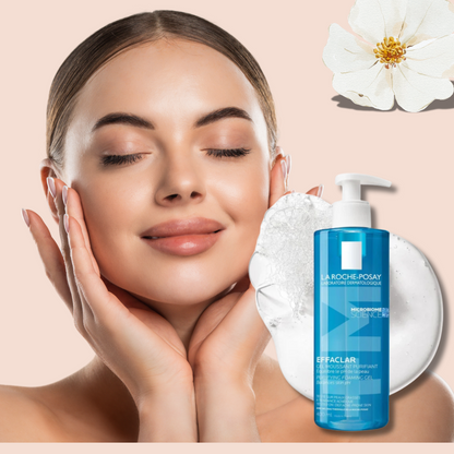 La Roche-Posay Effaclar AR Purifying Foaming Gel – 400ml for Oily & Sensitive Skin