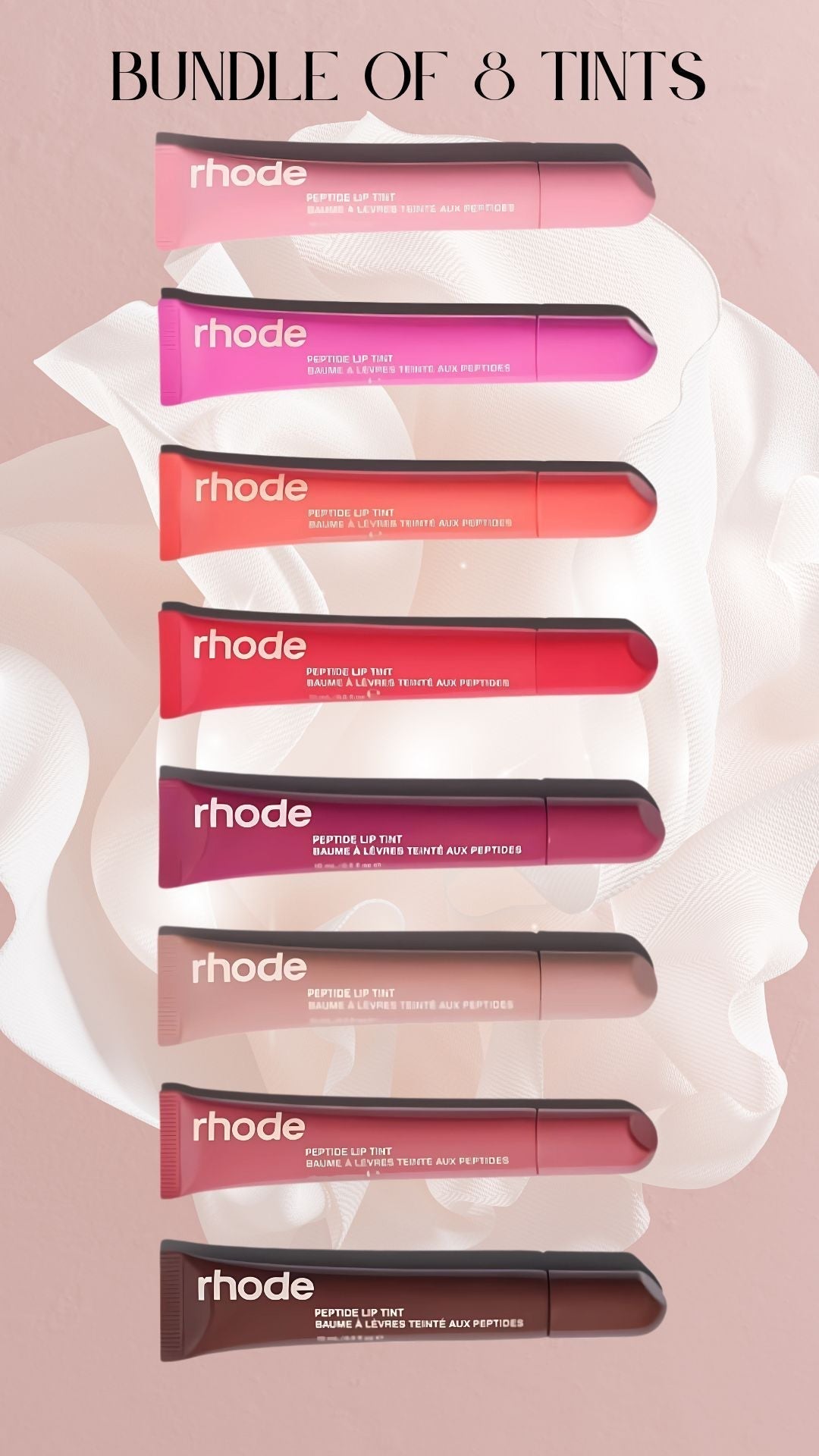 Rhode Peptide Liptints ( pack of 8 ) All Shades in RS 5850