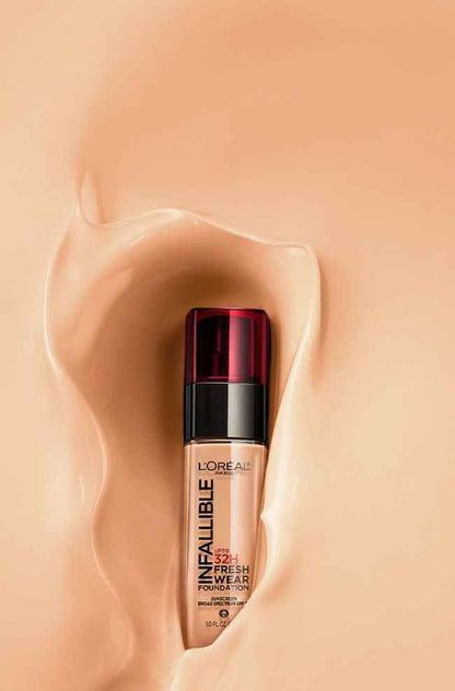 L'Oreal Paris Makeup Infallible Up to 32 Hour Fresh Wear Lightweight Foundation