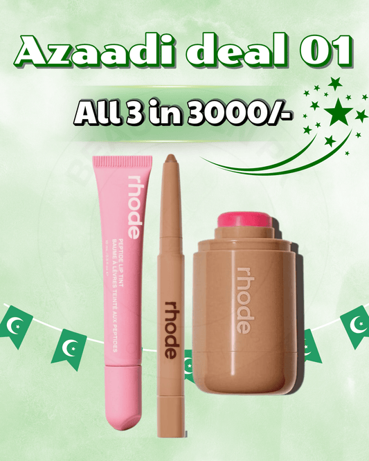 DEAL 01 - Rhode bundle ( shades will be confirm on WhatsApp 03556346258 )