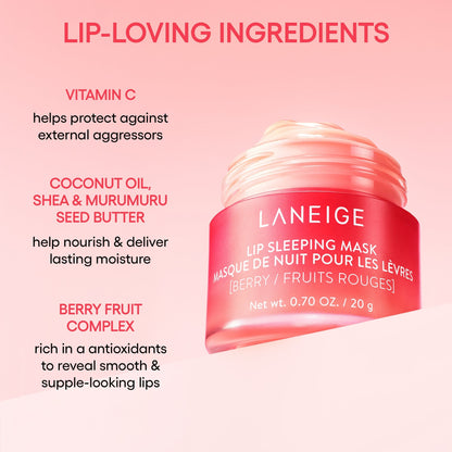 Laneige lip sleeling mask 3g berry