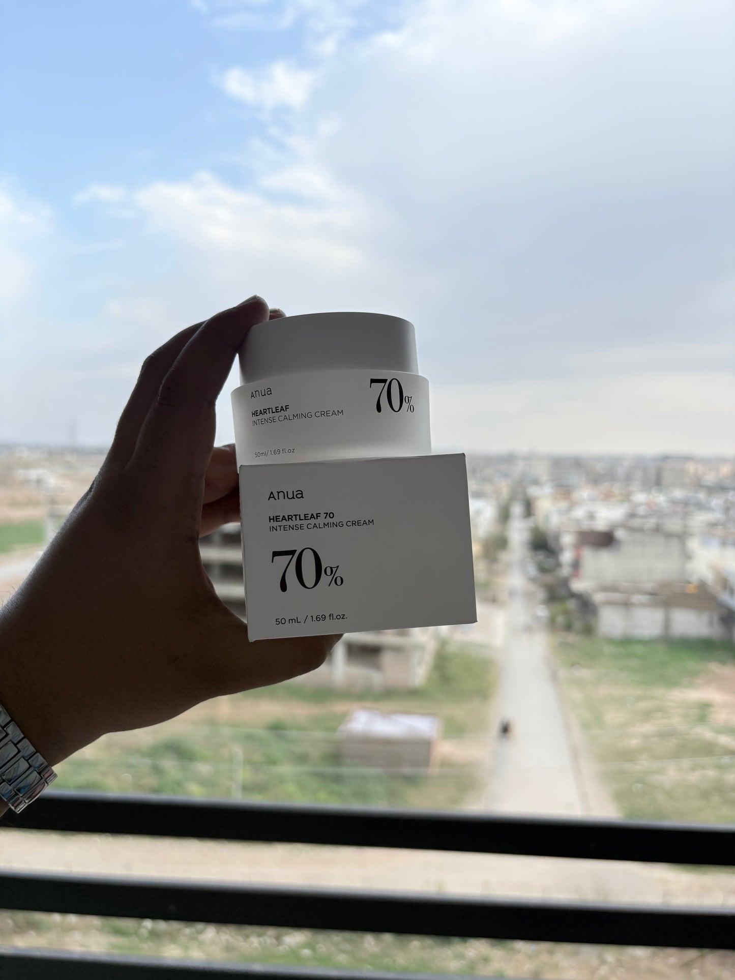 ANUA Heartleaf 70 Intense Calming Cream with Ceramide, Panthenol, Heartleaf extract, Korean Skin care - (50ml /1.69Fl. Oz)