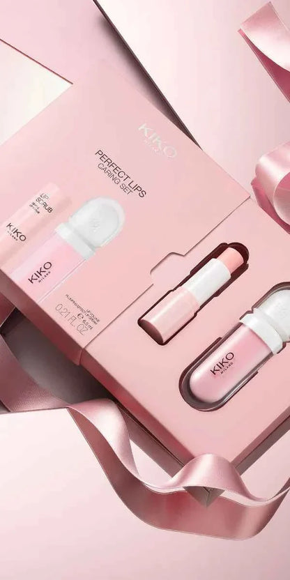 kiko perfect lips caring set