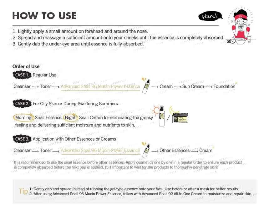 COSRX – Advanced Snail 96 Mucin Power Essence