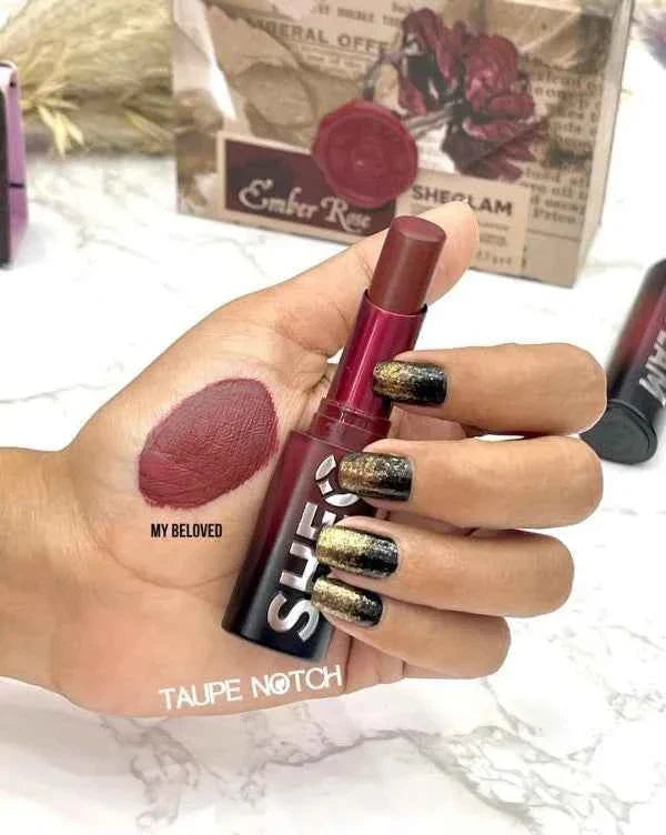 Sheglam Dynamatte Bloom Long-Lasting Matter Lipstick (Amber Rose Ver.)