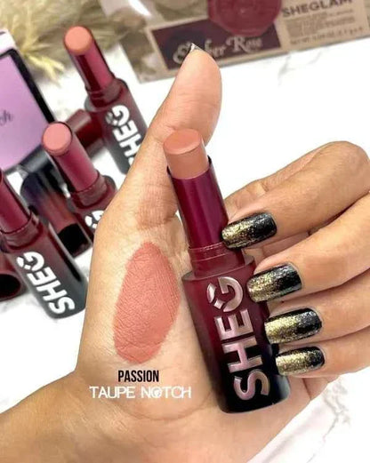 Sheglam Dynamatte Bloom Long-Lasting Matter Lipstick (Amber Rose Ver.)