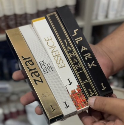 J. mini perfumes pack of 5