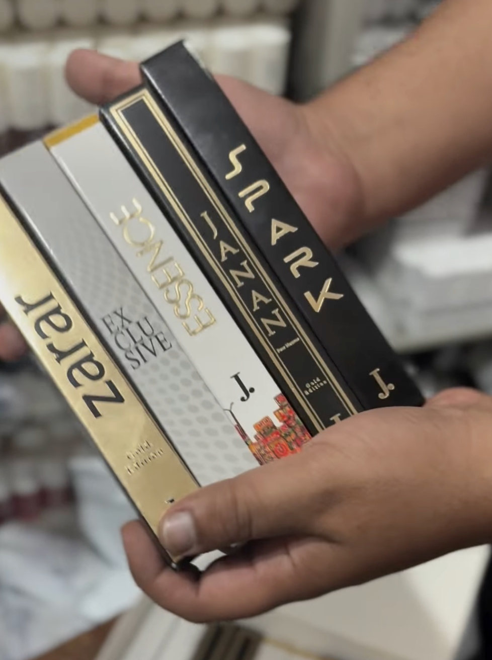 J. mini perfumes pack of 5