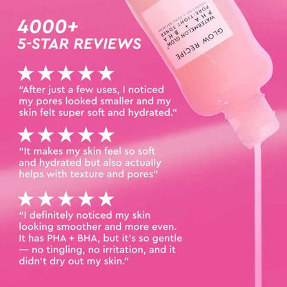 GLOW RECIPE Watermelon Glow PHA+BHA Pore-Tight Toner 150ML