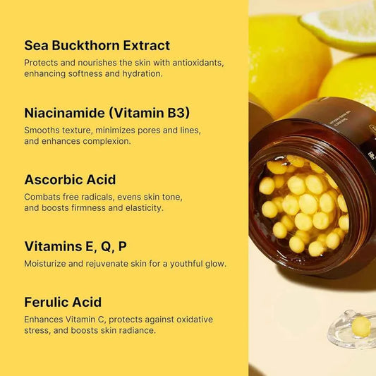 Medicube Deep Vitamin C Golden Capsule Face Moisturizer Cream 55g