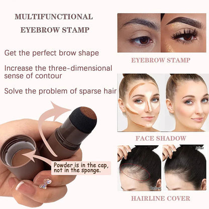 Multi functional eyebrow stamp