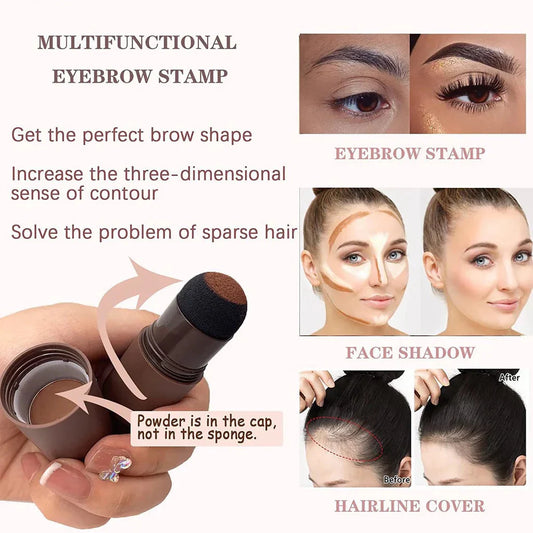 Multi functional eyebrow stamp