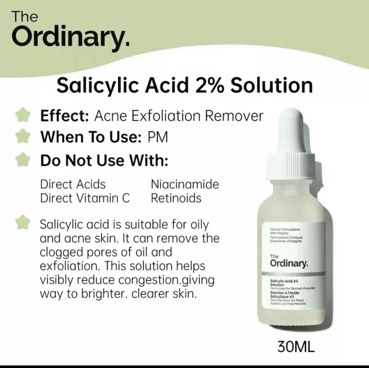 ClearSkin Salicylic Solution Miracle
