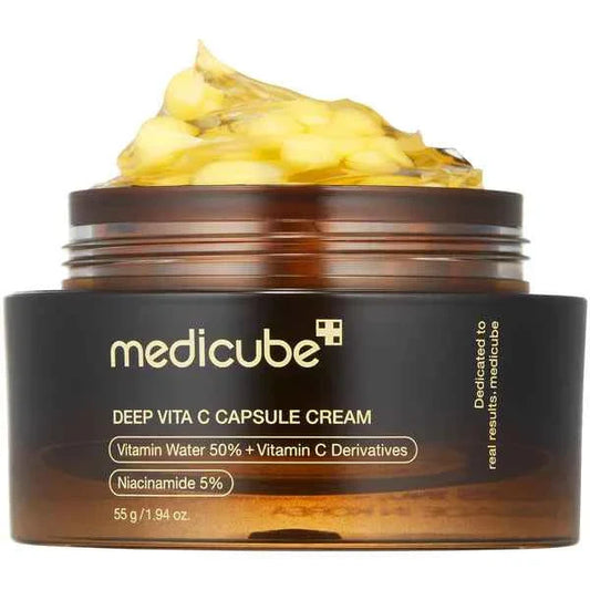 Medicube Deep Vitamin C Golden Capsule Face Moisturizer Cream 55g