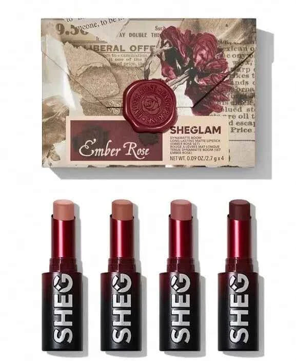 Sheglam Dynamatte Bloom Long-Lasting Matter Lipstick (Amber Rose Ver.)